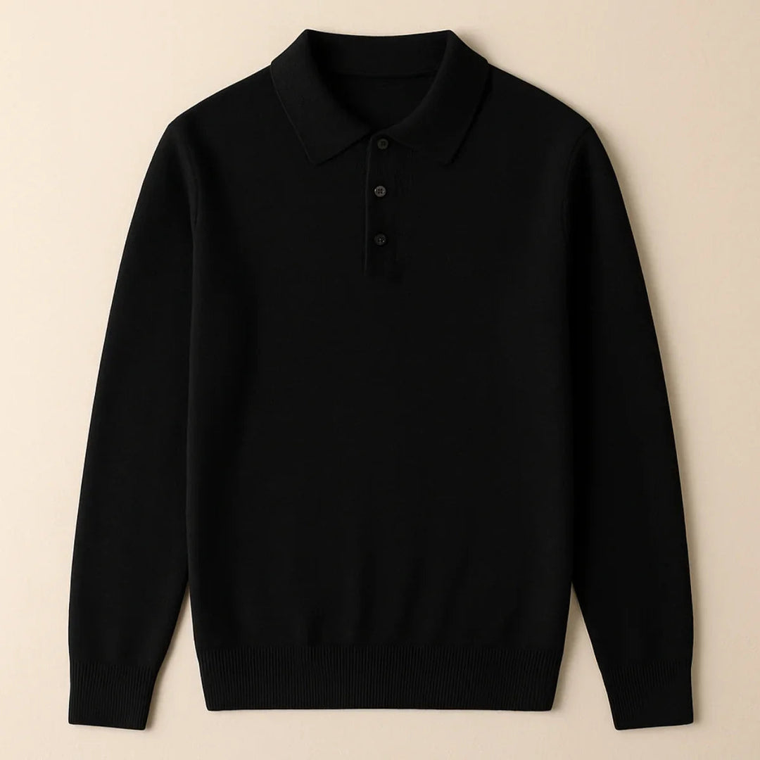 Herre Poloskjorte Klassisk Stil 5