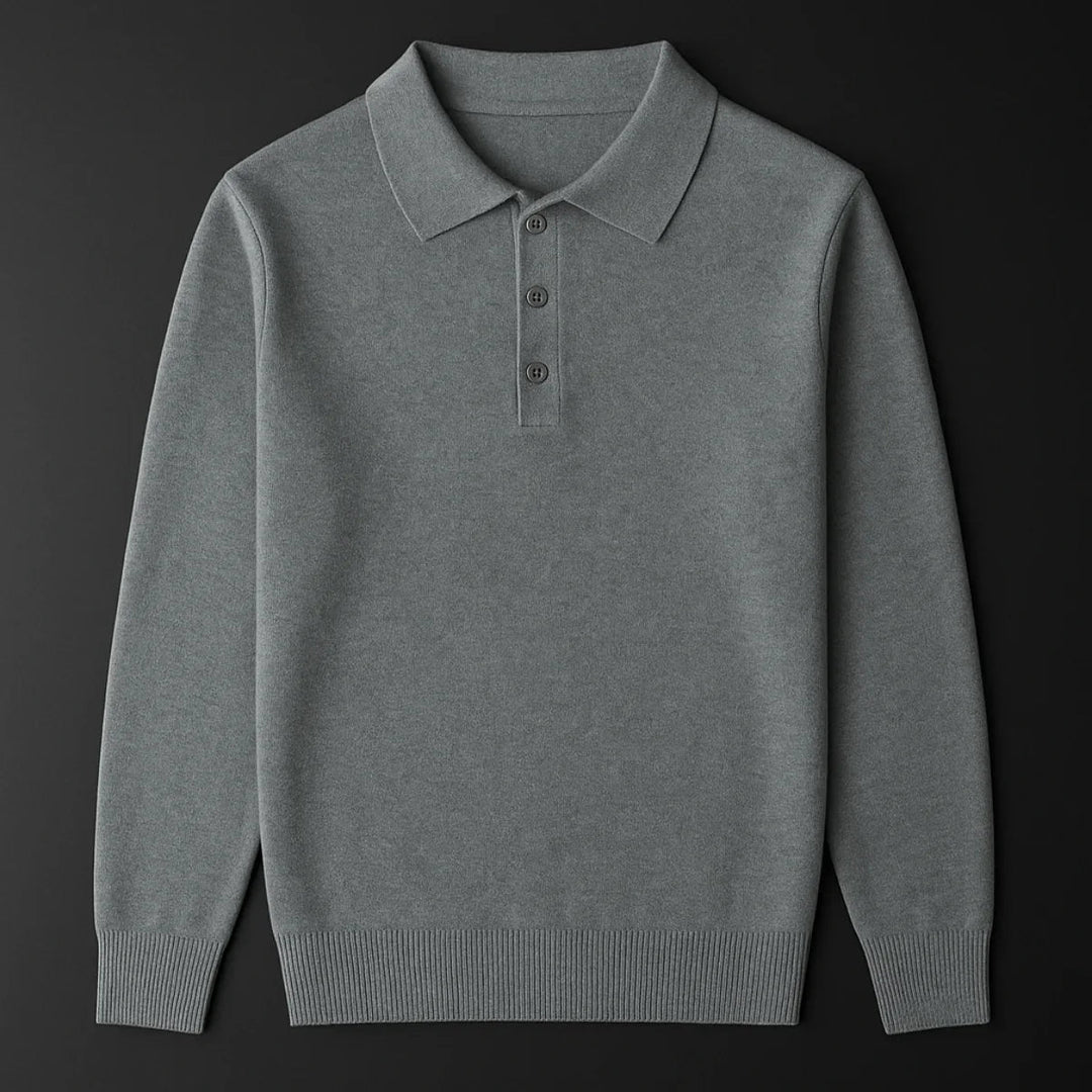 Herre Poloskjorte Klassisk Stil 7