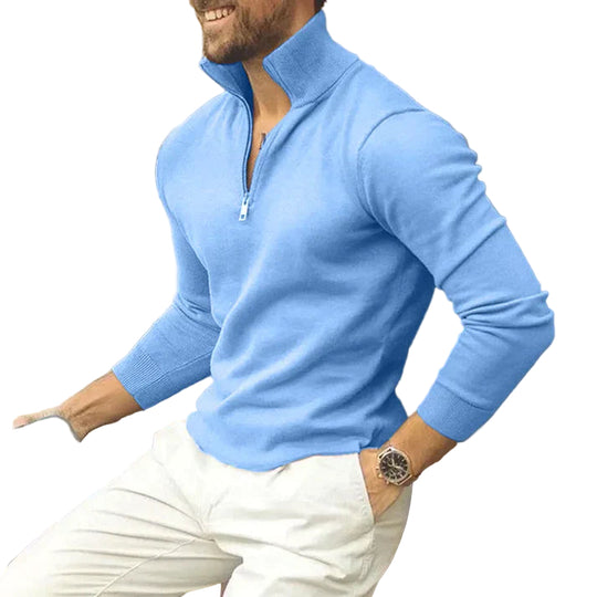 Herre Pullover Tidløs Design Allsidig Stilig 0