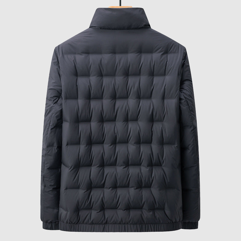 Herre Quilted Jakke Vannavstøtende Vindbeskyttende 3