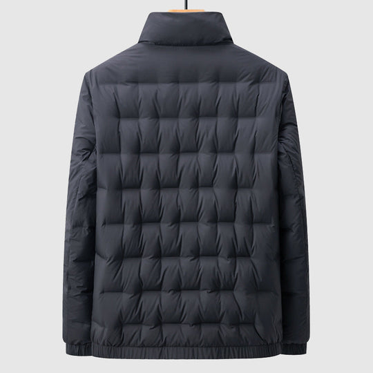 Herre Quilted Jakke Vannavstøtende Vindbeskyttende 3