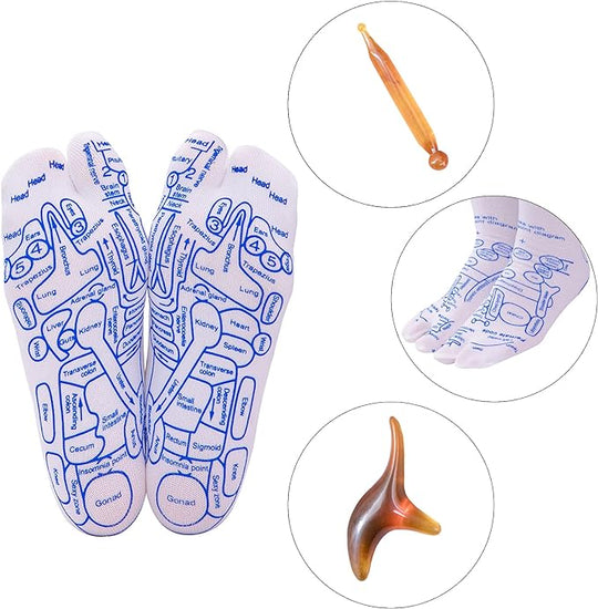 Herre Refleksologisokker Komfortabel Design 2