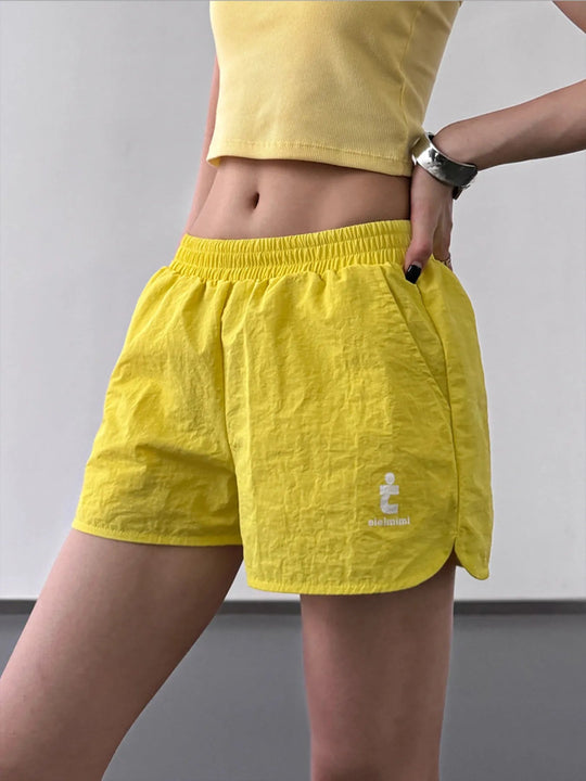 Herre Shorts Elastisk Midje Bomull Lin 2