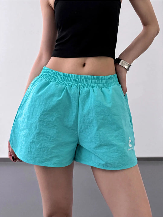 Herre Shorts Elastisk Midje Bomull Lin 8