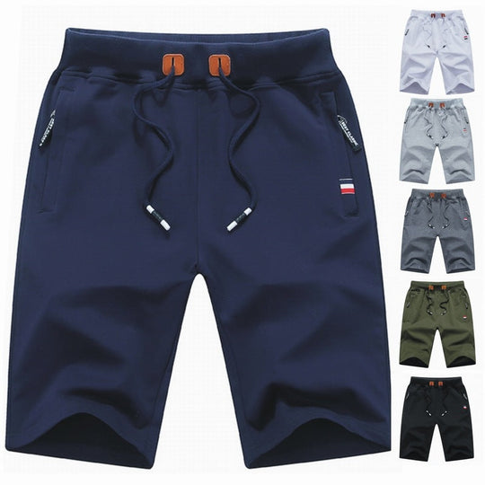 Herre Shorts Uformell Design Komfortabel Passform 1