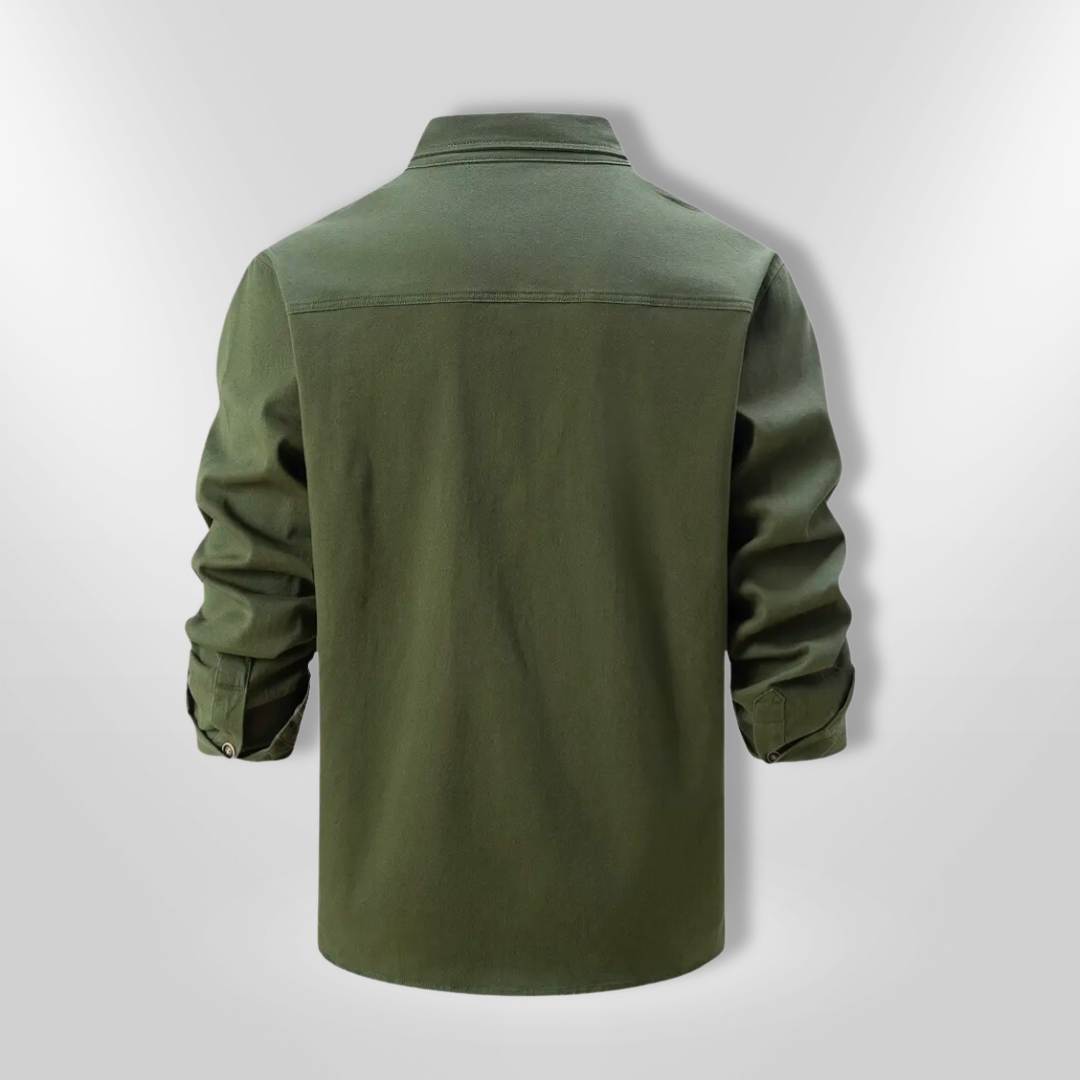 Herre Skjorte Slim Fit 100% Bomull 4
