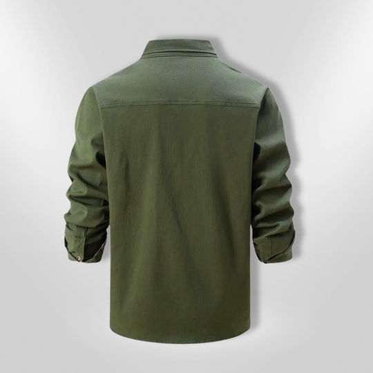 Herre Skjorte Slim Fit 100% Bomull 4