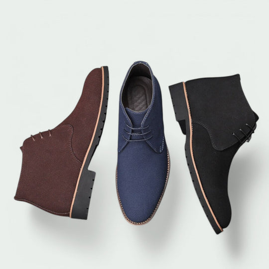 Herre Sko Bottines Suede Slip-On Casual 5