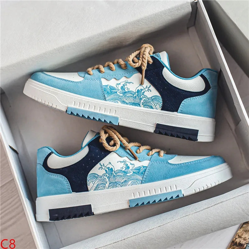 Herre Snøresko med Sklisikre Såler 7