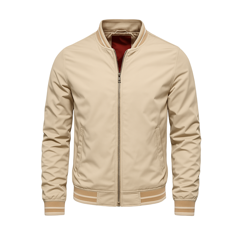 Herre Sommerjakke Sporty Stil 0