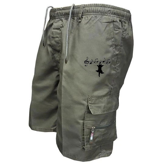 Herre Sommershorts med Funksjonelle Lommer 0