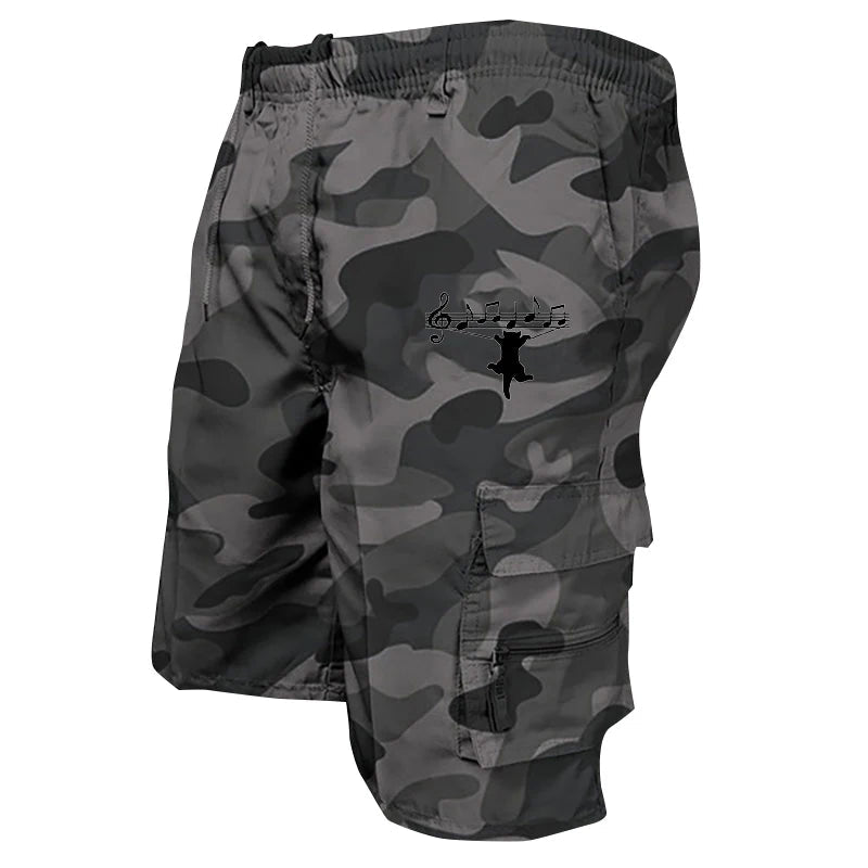 Herre Sommershorts med Funksjonelle Lommer 4