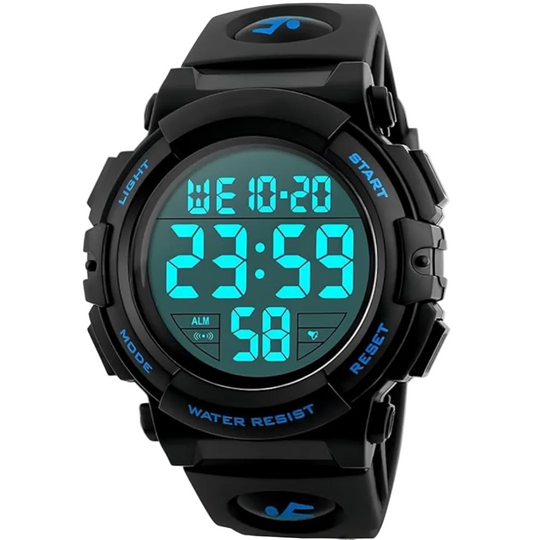 Herre Sportsklokke Digital Militær Stil 0