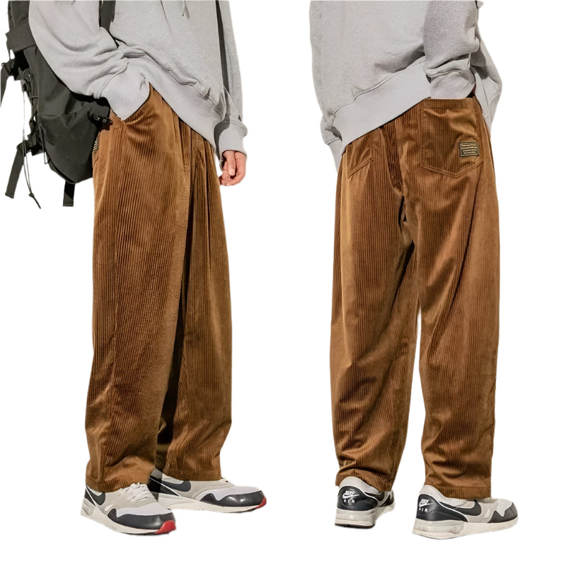 Herre Sweatpants Corduroy Komfortabel 0