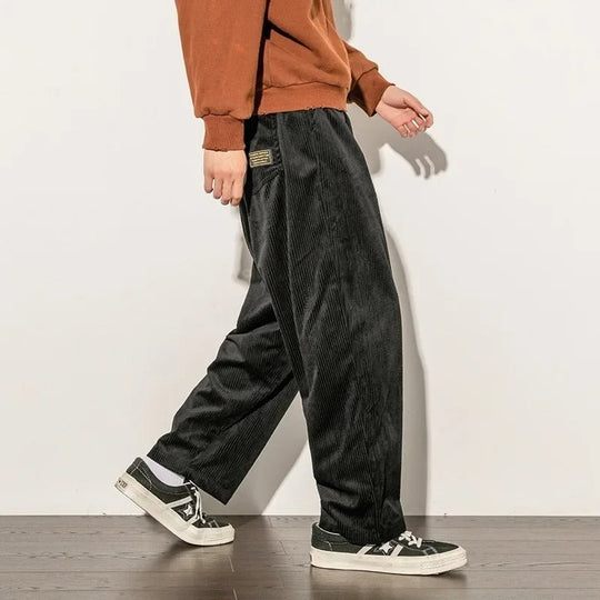 Herre Sweatpants Corduroy Komfortabel 2