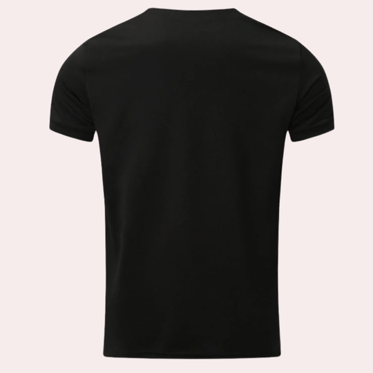 Herre T-skjorte Komfortabel Enkel Design Polyester 2