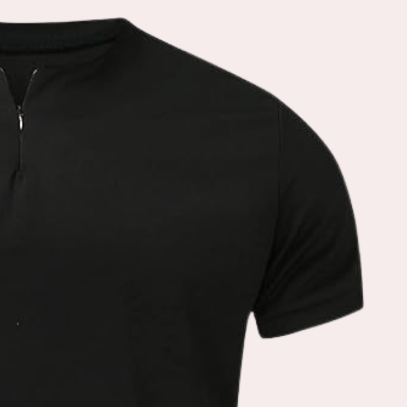 Herre T-skjorte Komfortabel Enkel Design Polyester 4