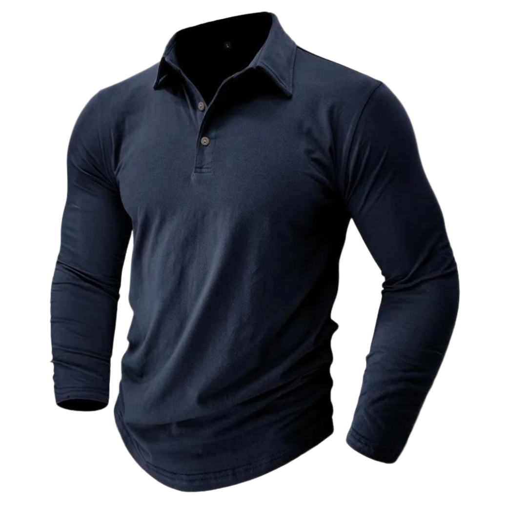 Herre T-skjorte Polo Casual Stil Komfortabel Passform 0