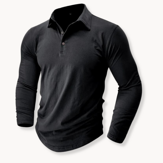 Herre T-skjorte Polo Casual Stil Komfortabel Passform 1