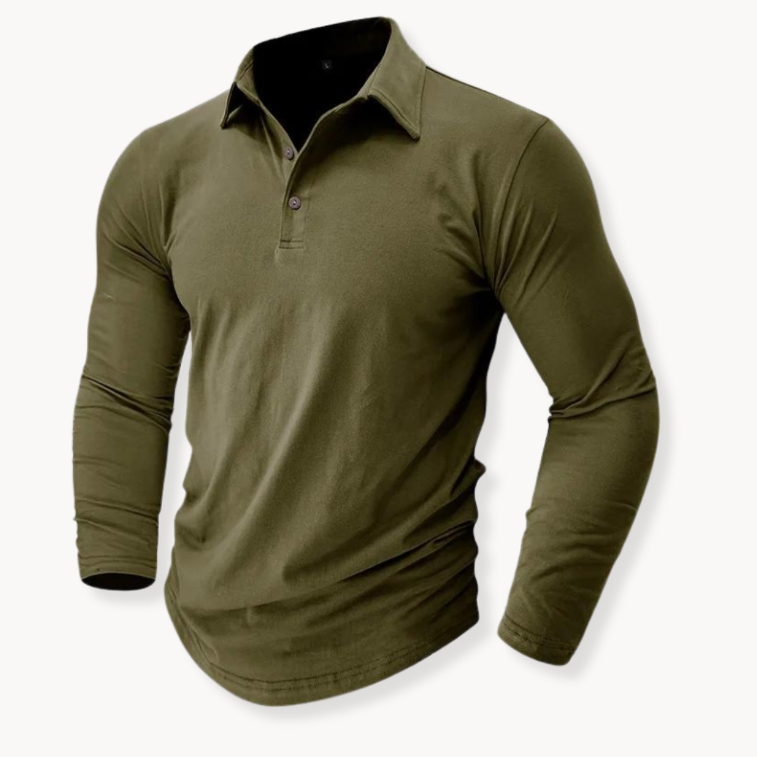 Herre T-skjorte Polo Casual Stil Komfortabel Passform 4
