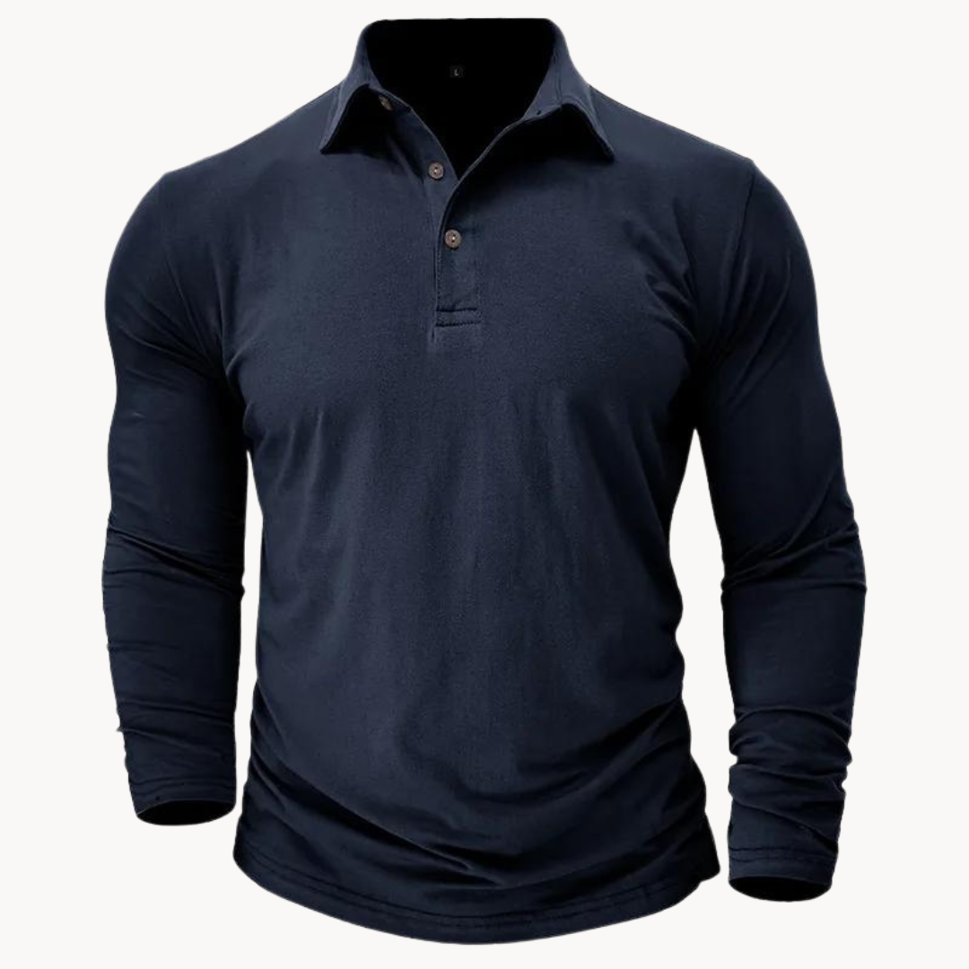 Herre T-skjorte Polo Casual Stil Komfortabel Passform 8