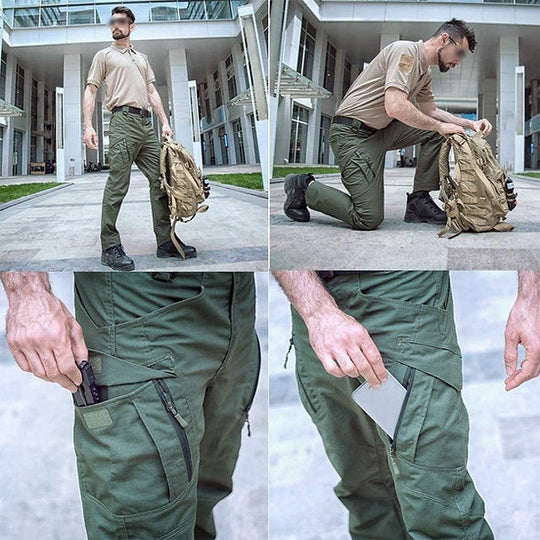Herre Tactical Cargo Bukser Funksjonell 2