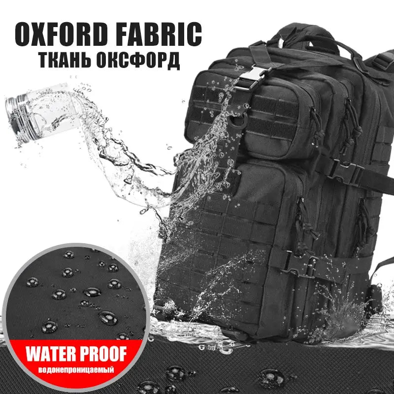 Herre Tactical Ryggsekk 50L for Utendørsbruk 2