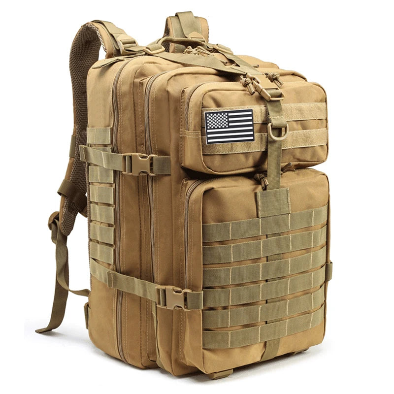 Herre Tactical Ryggsekk 50L for Utendørsbruk 6
