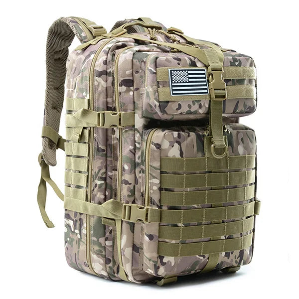 Herre Tactical Ryggsekk 50L for Utendørsbruk 8