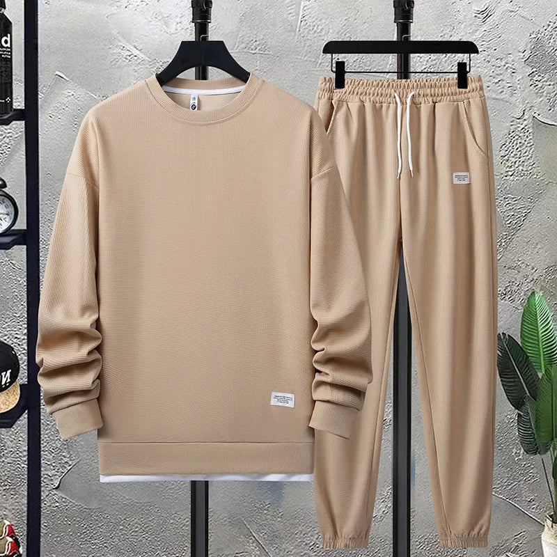 Herre To-delt Sett Komfortabel Polyester 1