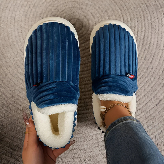 Herre Tøfler Myk Plysj Antiskli Ergonomisk Design 11