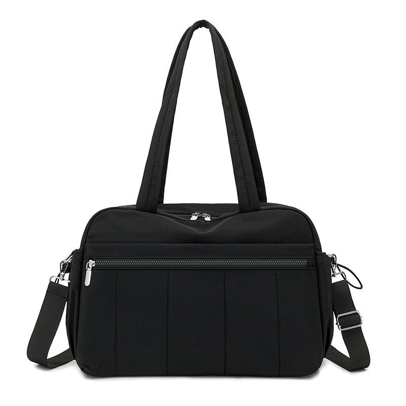 Herre Tote Bag Multi-Pocket Allsidig Design 7