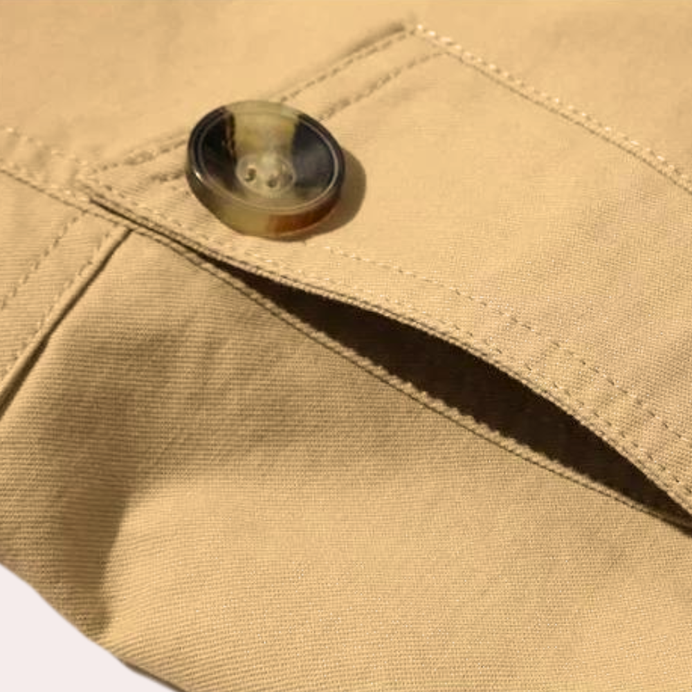 Herre Trenchcoat i Stilfull Design 2