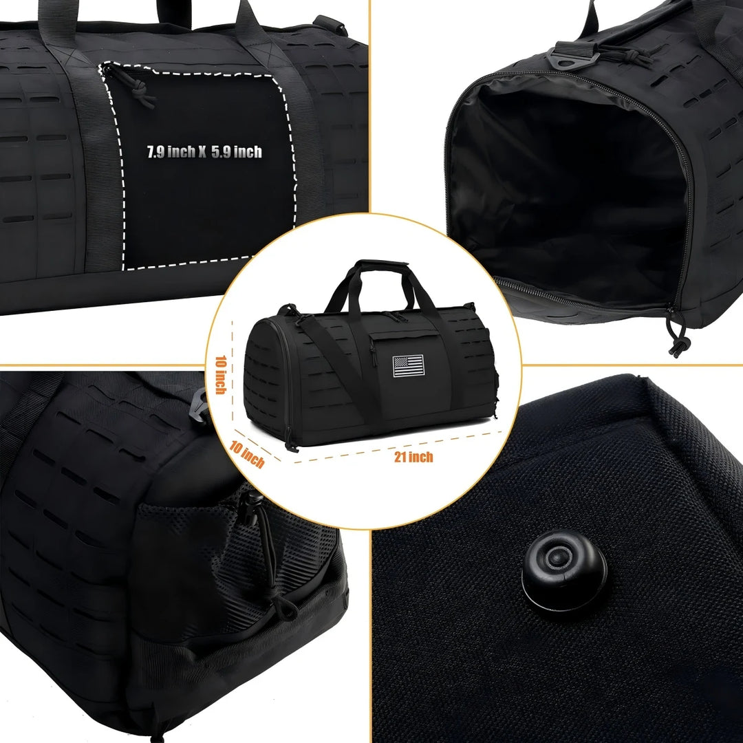 Herre Treningsbag 40L Taktisk 5