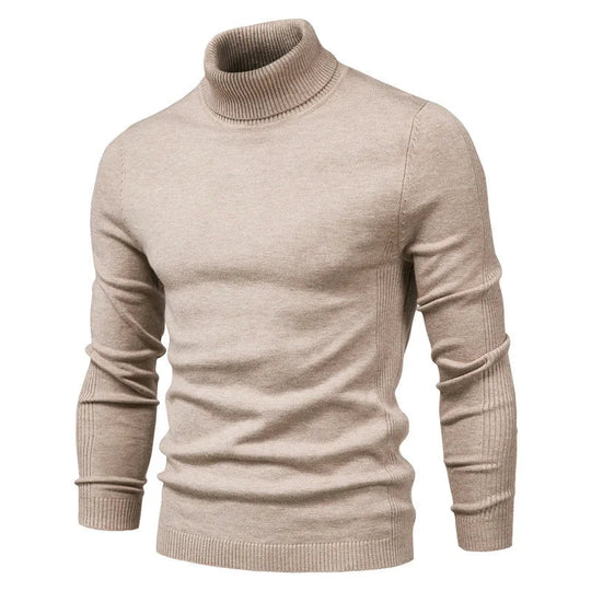 Herre Turtleneck Genser Klassisk Stil 0