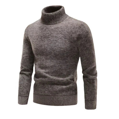 Herre Turtleneck Genser Klassisk Stil 5