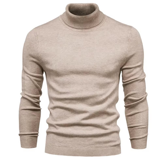 Herre Turtleneck Genser Klassisk Stil 6