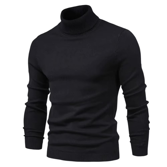 Herre Turtleneck Genser Klassisk Stil 7