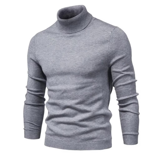 Herre Turtleneck Genser Klassisk Stil 8