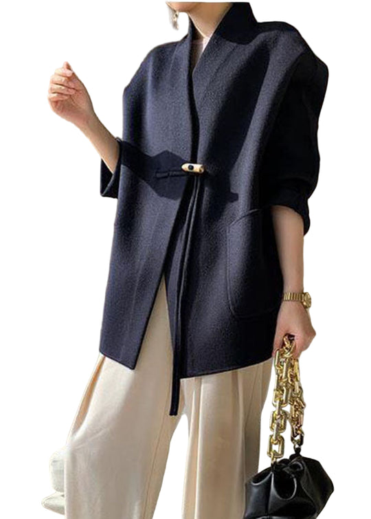 Herre Ullfrakk med Overdimensjonerte Lommer 4