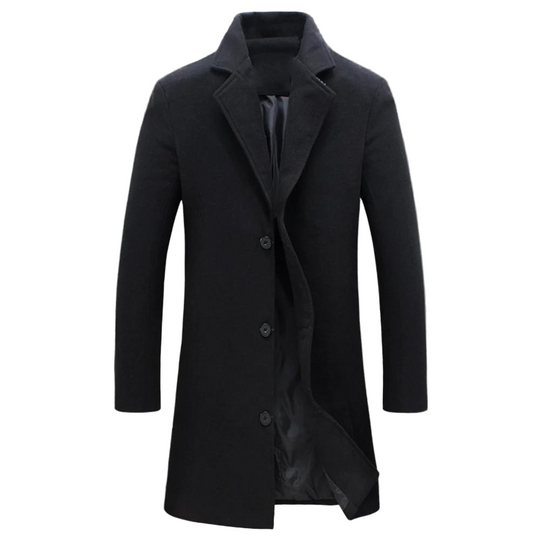 Herre Ullkappa med Elegant Design 0