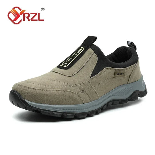 Herre Utendørs Tursko Slip-on Suede Lær 1