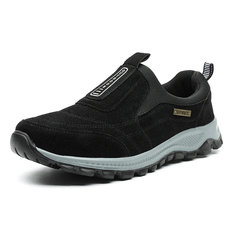 Herre Utendørs Tursko Slip-on Suede Lær 7