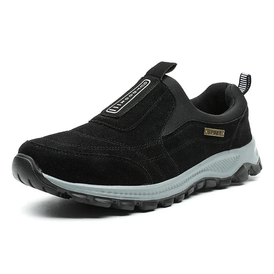 Herre Utendørs Tursko Slip-on Suede Lær 7