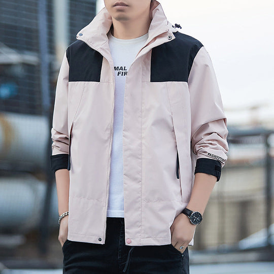 Herre Utendørsjakke Vanntett Vindbeskyttende 3