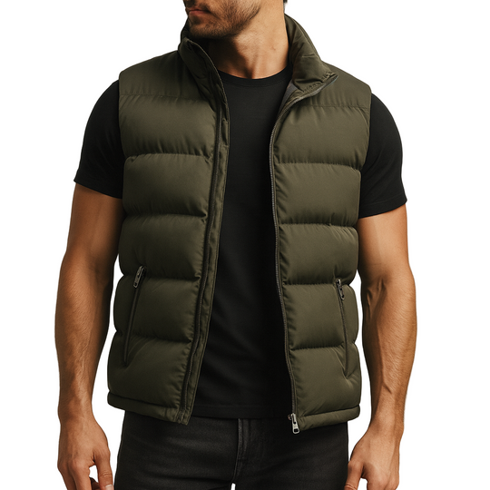 Herre Vattert Vest Allsidig Stil 0