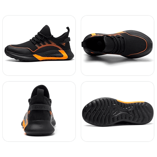 Herre Vernesko Med Demping Pustende Design Sklisikker Såle 7