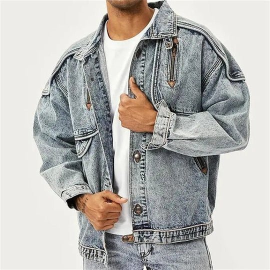 Herre Vintage Denimjakke 1