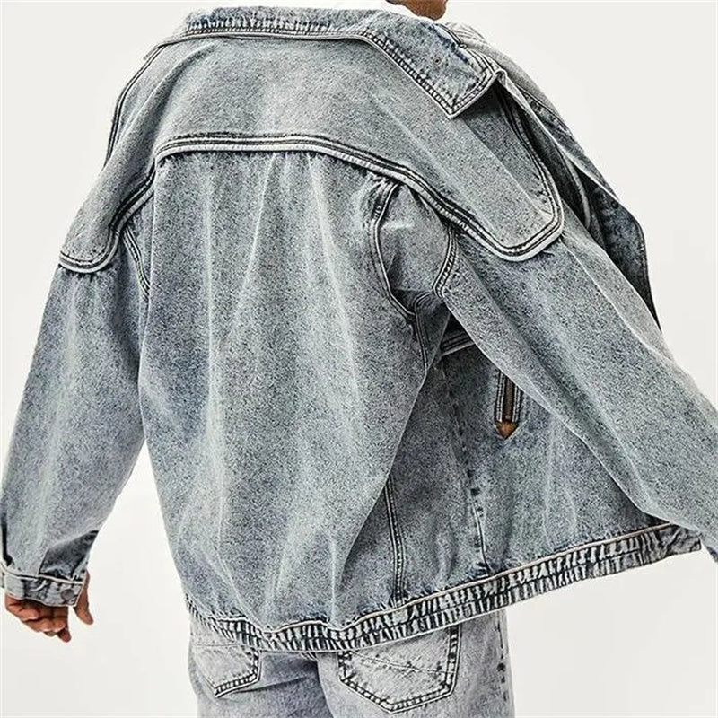 Herre Vintage Denimjakke 2