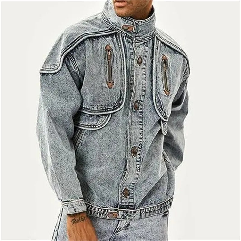 Herre Vintage Denimjakke 3